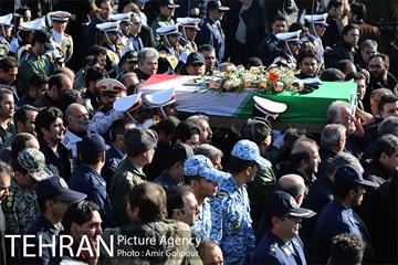 مراسم تشییع شهدای حادثه سقوط هواپیما  29