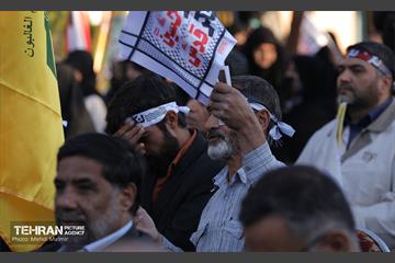 دومین سالگرد شهادت شهید آرمان علی وردی با شعار «آرمان روح‌الله آغاز نصرالله» 20