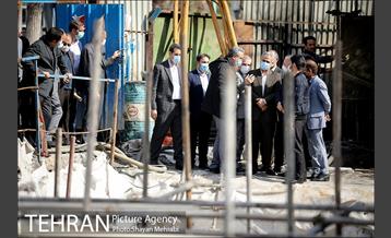 بازدید دادستان تهران و معاونین شهردار از زیرگذر گلوبندک 36