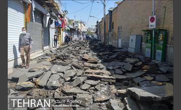 پروژه بهسازی پیاده مداری در منطقه ۲۰