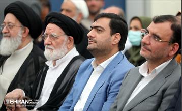 افتتاح بوستان شهدای خدمت و ۲۱۰ پروژه منطقه ۱۰ 35