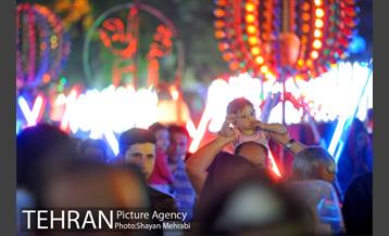 خیابان های تهران در شب میلاد امام زمان (عج) 19