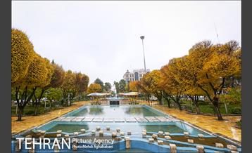 حال و هوای بارانی میدان هفت حوض  16