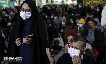 لحظه سال تحویل در حرم امام زاده صالح(ع) 7