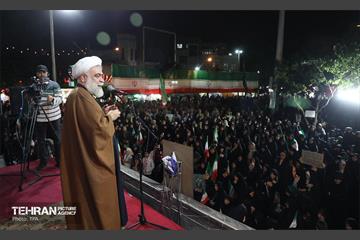 اجتماع مردمی دفاع از انقلاب اسلامی ایران در منطقه 17 12