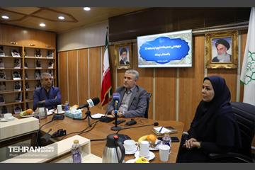 نشست خبری شهردار منطقه 15 12