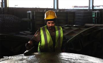 تور بازدید خبرنگاران از کارگاه‌های متروی شهر تهران 15