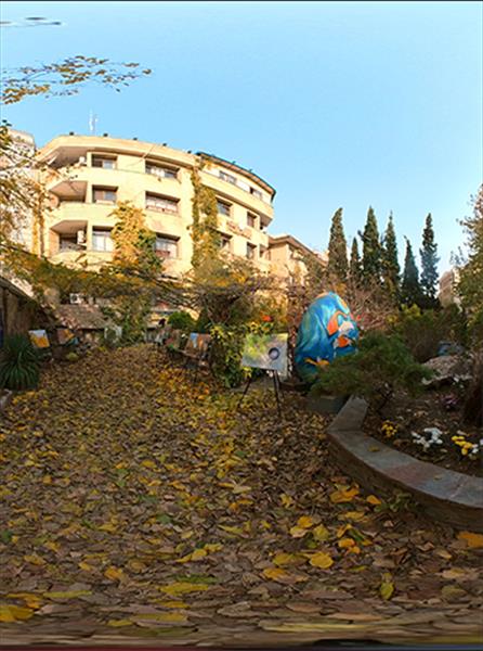 تور مجازی حیاط پاییزی