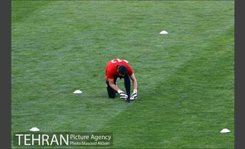 تمرین تیم ملی فوتبال