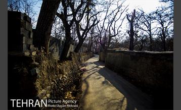 کوچه باغ های محله کن 14