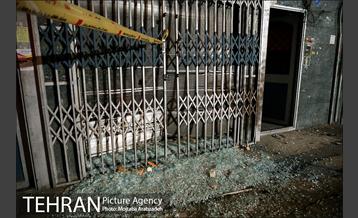 آتش‌سوزی ساختمان چهار طبقه در خیابان فخر رازی 18