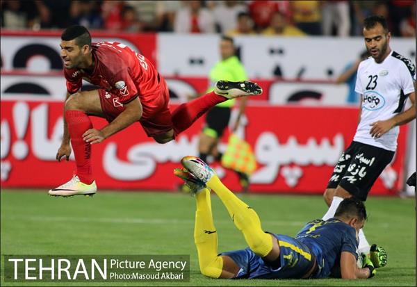 دیدار پرسپولیس و صبای قم در لیگ برتر فوتبال 8
