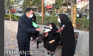 بازپیرایی بوستان قمربنی هاشم(ع)در شب میلاد امام رضا(ع) 7