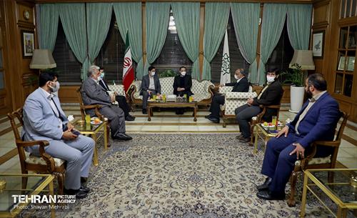 دیدار شهردار تهران با شهردار و اعضای شورای شهر قم 1