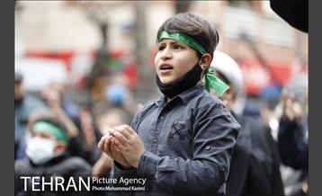 عزاداری ایام سوگواری حضرت زهرا سلام الله در محلات منطقه ۱۶