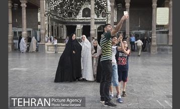 روز اول ماه رمضان در حرم حضرت عبدالعظیم حسنی(ع)‎ 3