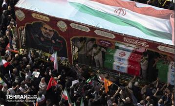 تشییع شهدای اقتدار ملی در تهران 31