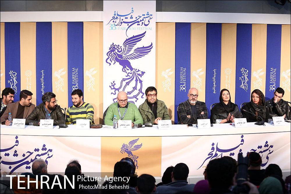 نشست خبری فیلم شنای پروانه 17