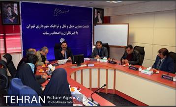 نشست خبری معاون حمل و نقل و ترافیک شهرداری تهران  4
