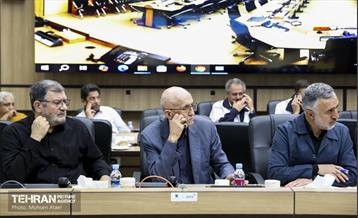 نشست جمعی از نمایندگان مجلس با رئیس سازمان پیشگیری و مدیریت بحران تهران 41