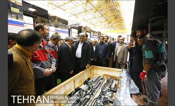 بازدید شهردار تهران از کارخانه واگن سازی تهران 23
