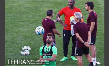 تمرین تیم ملی فوتبال