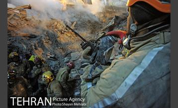 هفتمین روز آواربرداری ساختمان پلاسکو-3 16