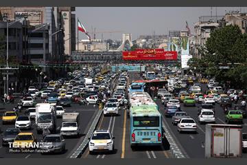 رژه خودرویی تاکسیرانان تهران برای بیعت با رهبر انقلاب 21