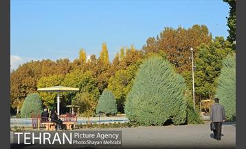 طبیعت پاییزی بوستان لاله 7