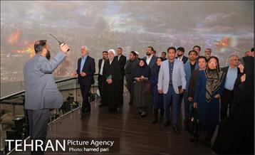 بازدید مدیران فرهنگی شهرداری تهران از باغ موزه دفاع مقدس 8