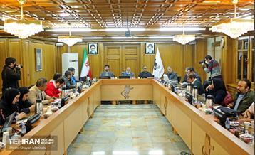 نشست خبری رئیس شورای اسلامی شهر و اعضای کمیسیون برنامه بودجه  12