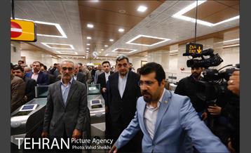 آیین بازگشایی و بهره برداری از 3 ایستگاه خط هفت مترو پایتخت 6