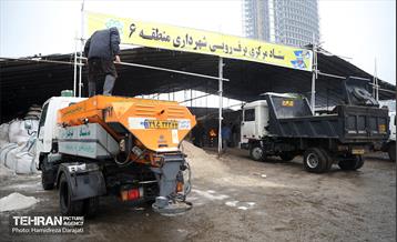 برف چهره تهران را سپیدپوش کرد 2