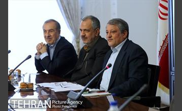 دیدار دکتر نجفی و اعضای شورای شهر تهران با رئیس جمهور 13