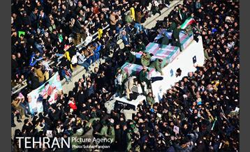 آیین تشییع «سردار قاسم سلیمانی» -3 51