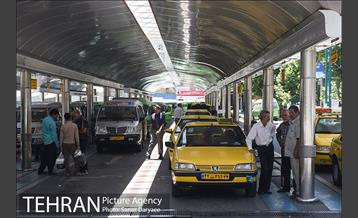 پایانه تاکسیرانی مترو قیطریه 28