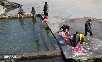 قالیشویی سنتی در چشمه علی 43