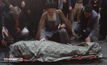 تشییع پیکر زنده‌یاد استاد سیدعبدالله انوار 12