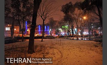 بارش برف در تهران 5