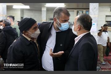 دیدار مردمی شهردار تهران در مسجد امیر المومنین باغ اذری 14