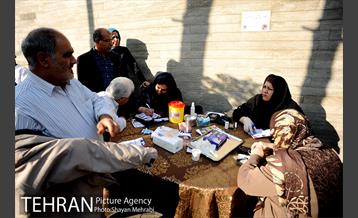 مراسم هفته ملی دیابت در منطقه 6 2