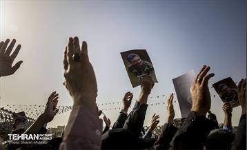 مراسم تشییع پیکر شهید صیاد خدایی 3