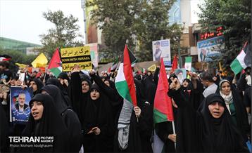 اجتماع مردم تهران در محکومیت جنایت رژیم صهیونیستی 5