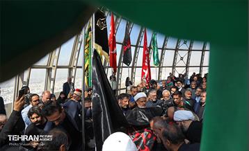 آیین اهتزاز پرچم گنبد ائمه اطهار "گنبد عاشقی" 15