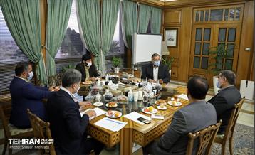 دیدار شهردار تهران با رئیس بنیاد مسکن انقلاب اسلامی 1