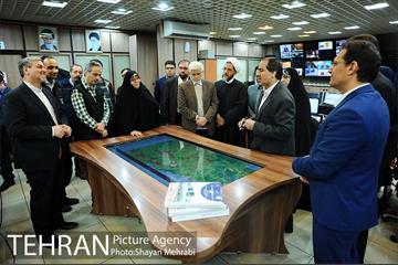 بازدید مجمع نمایندگان تهران در مجلس شورای اسلامی از ستاد مدیریت بحران شهر تهران 11