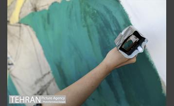 جشنواره نقاشی دیواری منطقه ۹