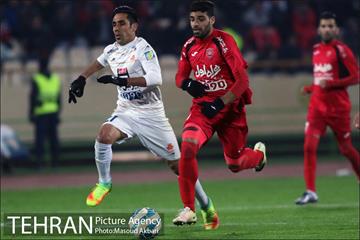 دیدار تیم های فوتبال پرسپولیس و سایپا