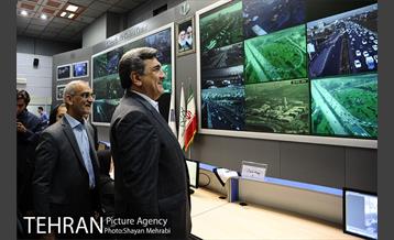 رصد و مانیتورینگ ترافیک اول مهر با حضور شهردار تهران 33