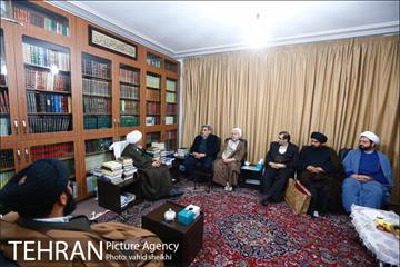 دیدار شهردار تهران با آیت الله العظمی بیات زنجانی  6